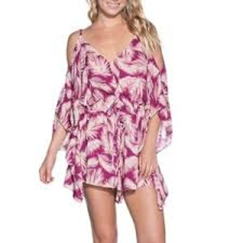 MAAJI Palms Romper from REVOLVE Size Medium M BEACH VACATION RESORT WEAR